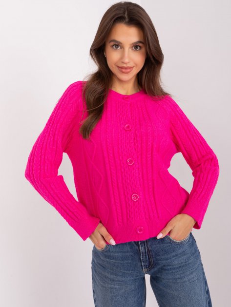 Sweter-AT-SW-2346-2.99P-fuksjowy