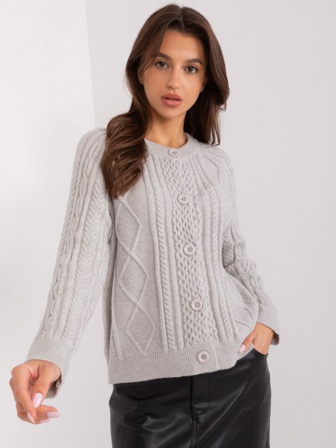 Sweter-AT-SW-2346-2.99P-szary