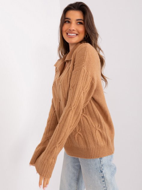 Sweter-AT-SW-2349-2.27-camelowy