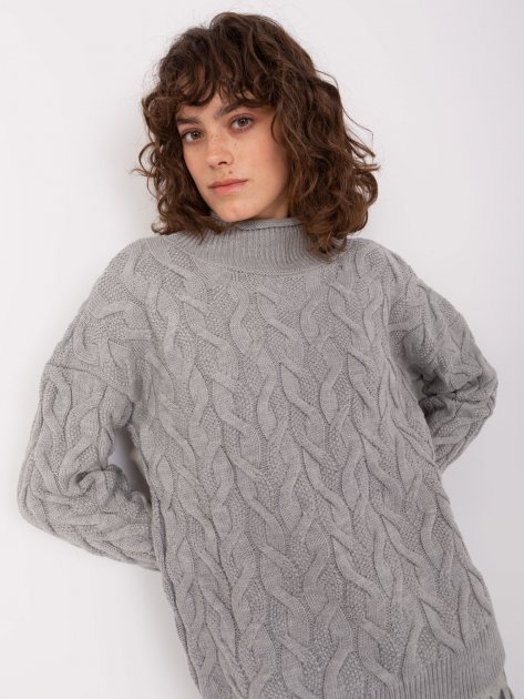 Sweter-BA-SW-8038.28P-szary