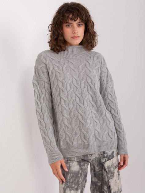 Sweter-BA-SW-8038.28P-szary