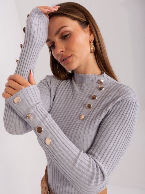 Sweter-PM-SW-PM-3217.08-szary