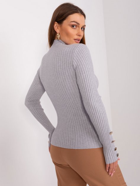 Sweter-PM-SW-PM-3217.08-szary