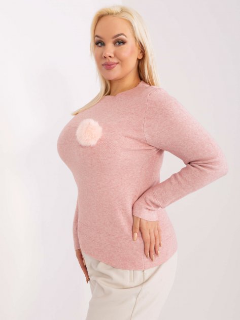 Sweter-PM-SW-PM-3706.10X-jasny różowy