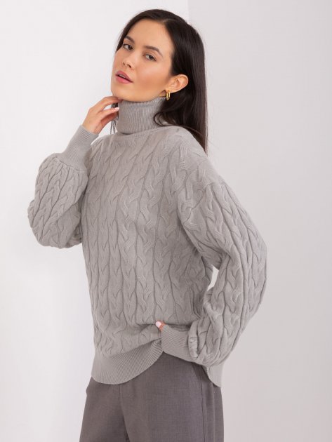 Sweter-AT-SW-2348.88-szary