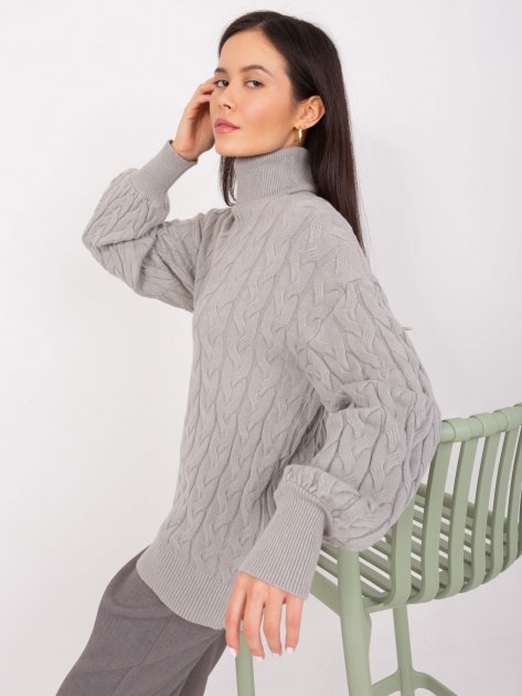 Sweter-AT-SW-2348.88-szary