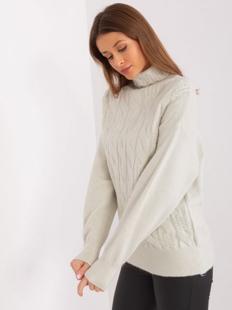 Sweter-AT-SW-23401.97P-pistacjowy