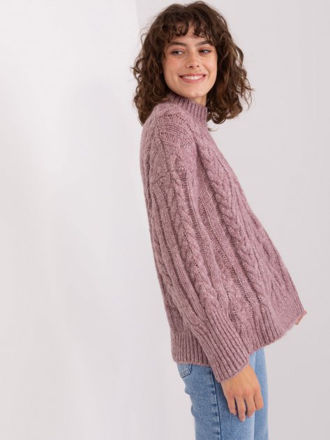 Sweter-AT-SW-2363-2.30-fioletowy