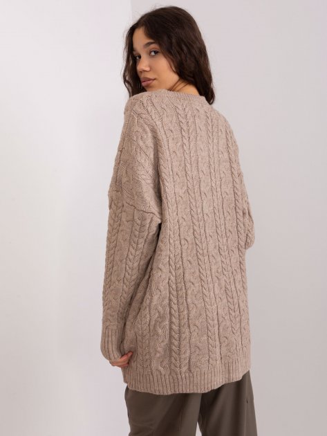 Sweter-BA-SW-8010-1.37X-ciemny bezowy