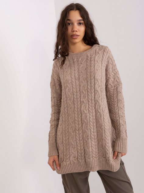 Sweter-BA-SW-8010-1.37X-ciemny bezowy