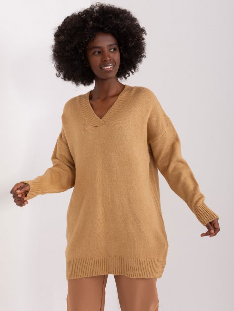 Sweter-BA-SW-0577.02P-camelowy