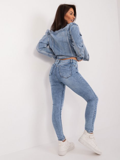 Spodnie jeans-PM-SP-A535.32X-jasny niebieski