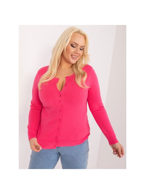 Sweter-PM-SW-B138.39X-ciemny różowy