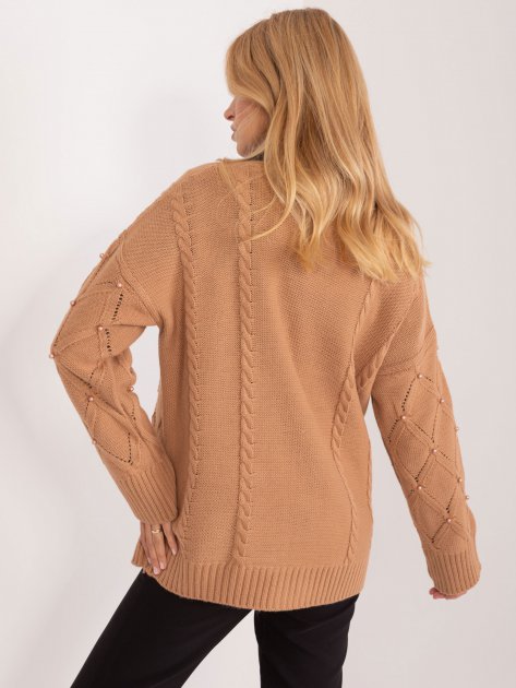 Sweter-BA-SW-4034.65-camelowy