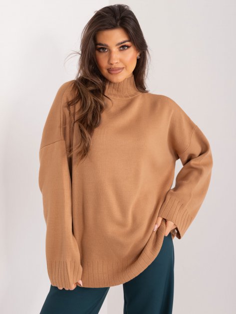 Sweter-BA-SW-14149.95-camelowy