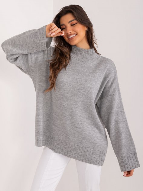 Sweter-BA-SW-14149.95-szary