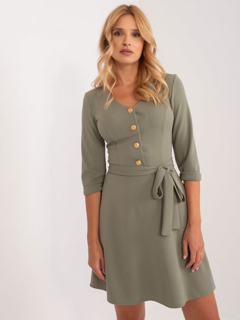 Sukienka-LK-SK-507785.65-khaki