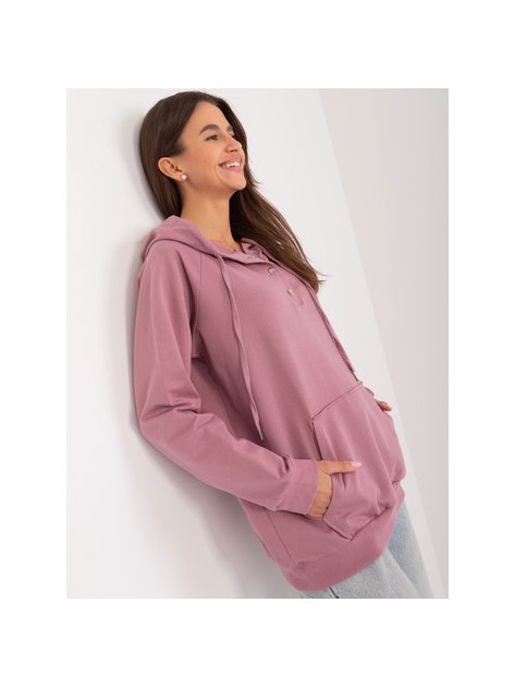 Bluza-RV-BL-8269.27-ciemny różowy