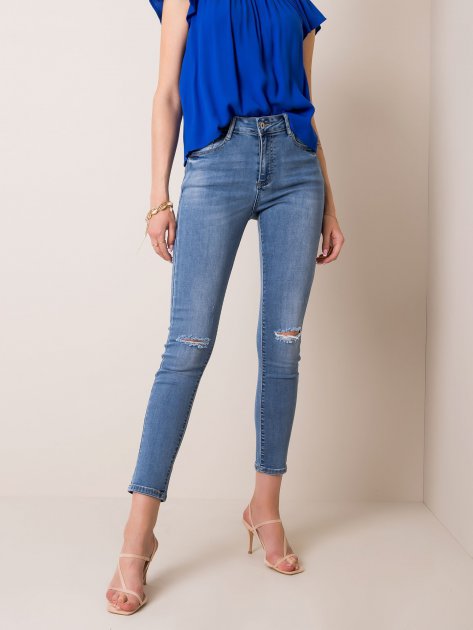 Spodnie jeans-NM-DE-SP-M8741.15-niebieski