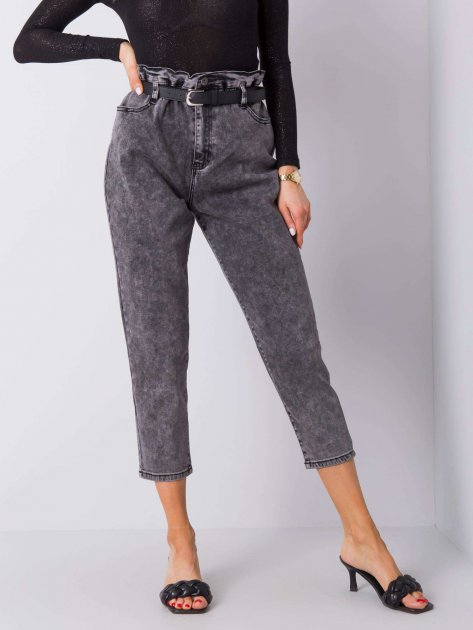 Spodnie jeans-NM-DE-SP-19005.93-ciemny szary