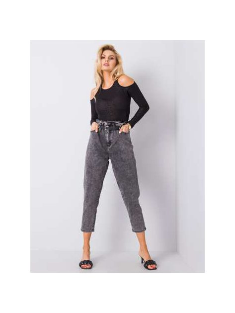 Spodnie jeans-NM-DE-SP-19005.93-ciemny szary