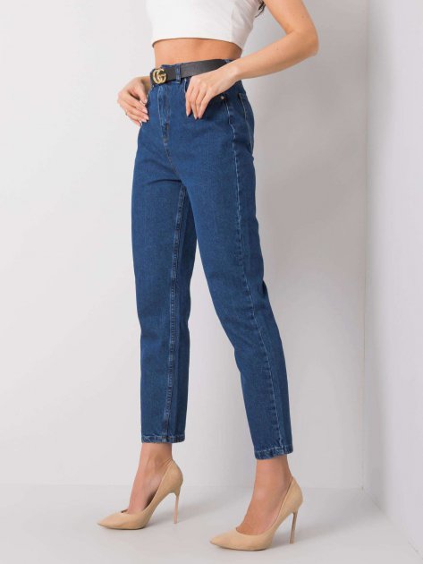 Spodnie jeans-316-SP-5104.46-ciemny niebieski