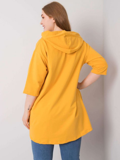 Bluza-RV-BL-6863.59P-ciemny żółty