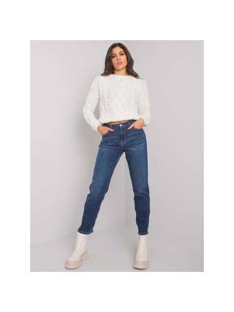 Spodnie jeans-D85046T62223D256-ciemny niebieski