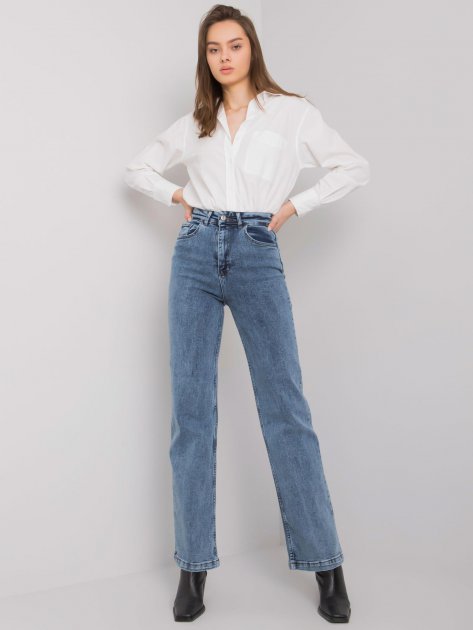 Spodnie jeans-MR-SP-351.72P-ciemny niebieski