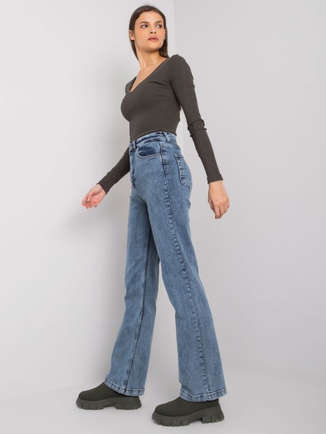 Spodnie jeans-MR-SP-351.72P-ciemny niebieski