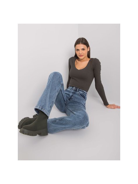 Spodnie jeans-MR-SP-351.72P-ciemny niebieski