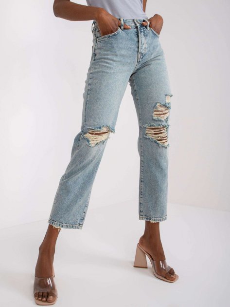 Spodnie jeans-RO-SP-PNT-N06.69P-jasny niebieski