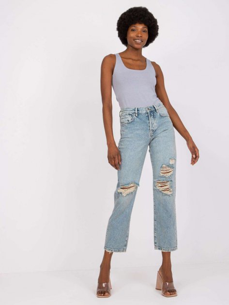 Spodnie jeans-RO-SP-PNT-N06.69P-jasny niebieski