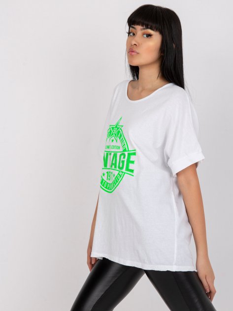 T-shirt-DHJ-TS-6860.26X-biało-zielony