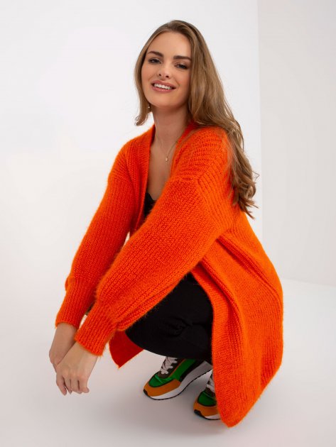 Sweter-TW-SW-BI-9025.36X-pomarańczowy