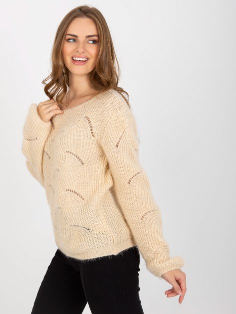 Sweter-TW-SW-BI-9030.08-beżowy