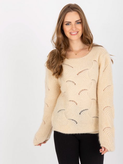 Sweter-TW-SW-BI-9030.08-beżowy