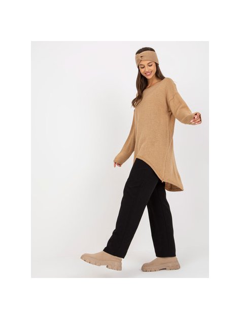 Sweter-TW-SW-BI-1222.13X-camelowy