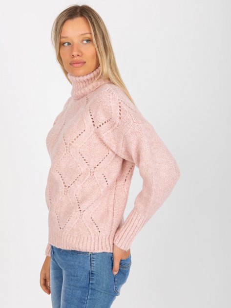 Sweter-LC-SW-3019.05P-jasny różowy