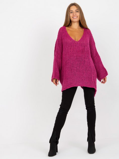 Sweter-TW-SW-BI-M2200.27-fuksjowy