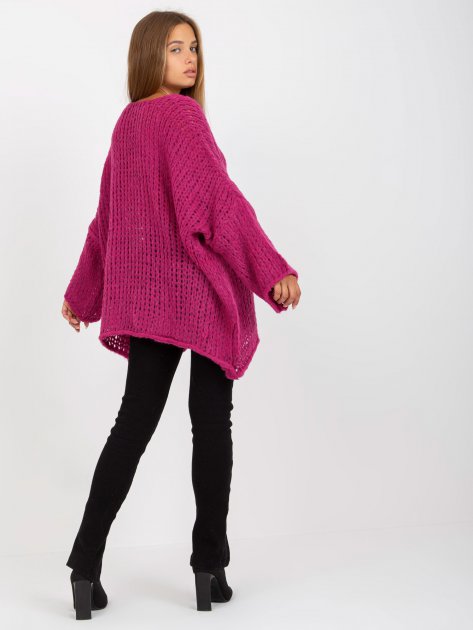 Sweter-TW-SW-BI-M2200.27-fuksjowy