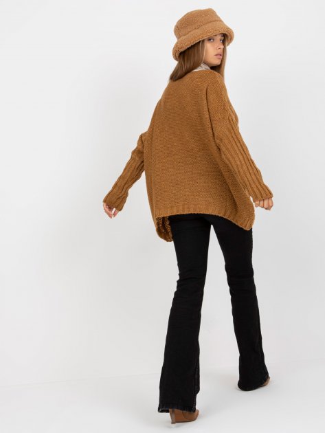 Sweter-TW-SW-BI-M903.33X-camelowy