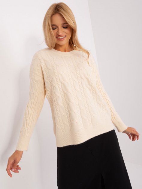 Sweter-AT-SW-2335.27-ecru