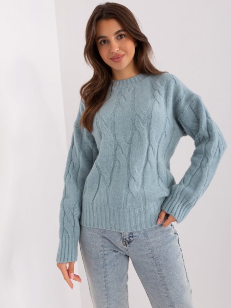 Sweter-AT-SW-0146.10P-mietowy