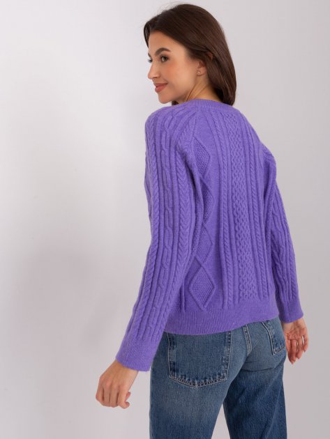 Sweter-AT-SW-2346-2.99P-fioletowy