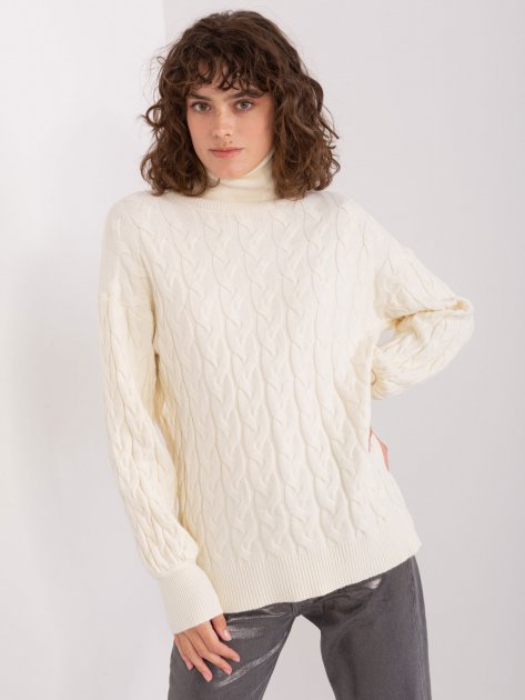 Sweter-AT-SW-2348.07-ecru