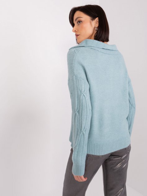 Sweter-AT-SW-2349-2.96-mietowy