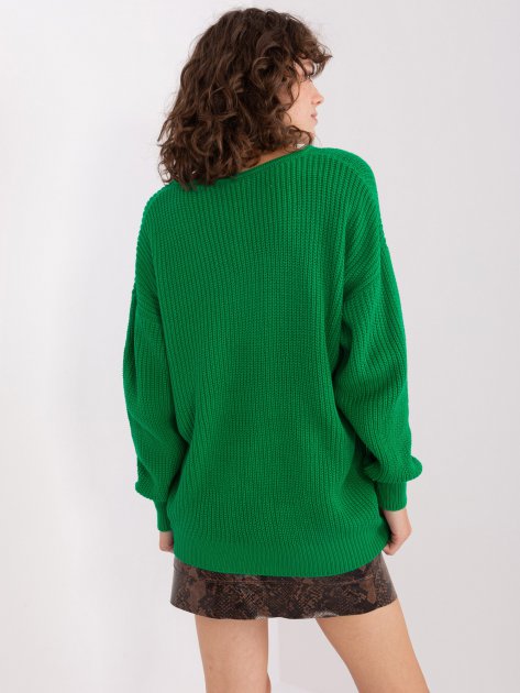 Sweter-BA-SW-8029.76-zielony