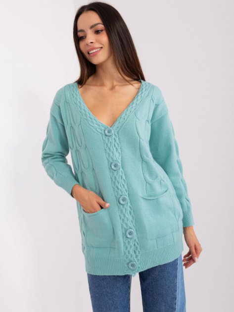 Sweter-AT-SW-2241.36P-mietowy