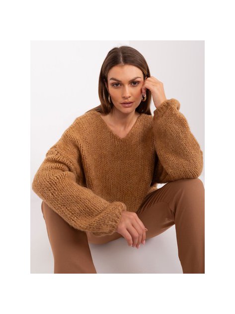 Sweter-LC-SW-3020.10P-camelowy